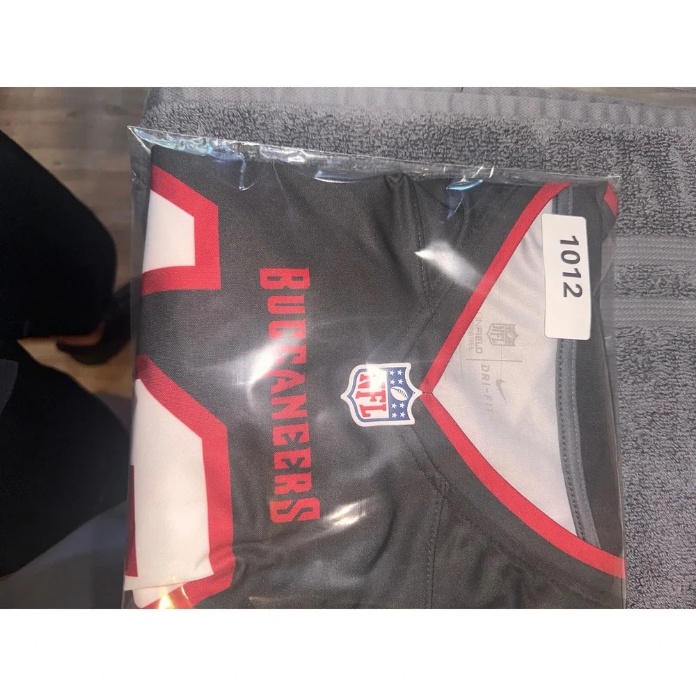 Nike Tom Brady Tampa Bay Buccaneers Jersey Mens XXL Pewter NFL On Field 12
